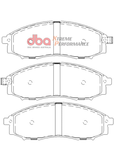 DBA 00-04 Nissan Xterra XP650 Front Brake Pads