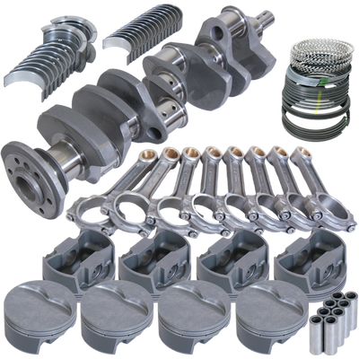 Eagle Chevy 350 3.750in Crank 6.000in I-Beam Rods -5cc Flat Top 4.060in Pistons Rotating Assembly