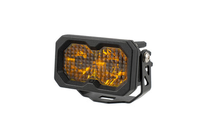 Diode Dynamics C2 2.0 Max Yellow Driving Standard ABL (Single)