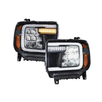 Form Lighting 2014 GMC Sierra LED Reflector Headlights (Pair)
