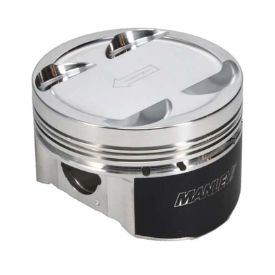 Manley Mitsubishi 2.0L 4G63 Piston Set - 85.50mm Bore 1.375in CH, -8.00 CC