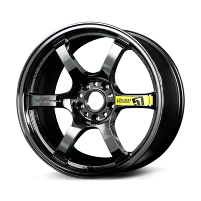 Gram Lights 57NR LIMITED 19x9.5 +25 5-114.3 Rays Black Metal Coat