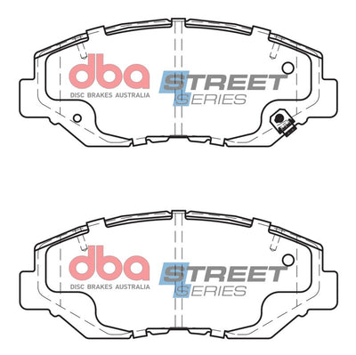 DBA 13-15 Acura ILX 2.0L (280mm Front Rotor Excl Hybrid) Street Series Front Brake Pads
