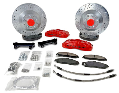 Baer Brakes 64-72 Buick Skylark 13in Pro Front SDZ Brake Kit - Silver