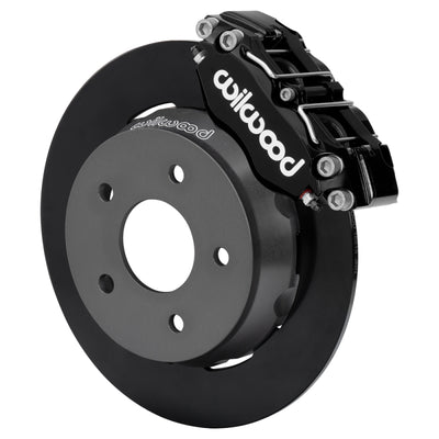 Wilwood 22-24 Polaris RZR Turbo/ Pro R 5-Lug Front Big Brake Kit - Black Powder Coat