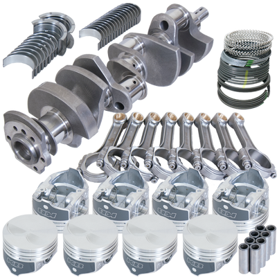 Eagle Chevy 350 3.480in Crank 5.700in I-Beam Rods -7cc Flat Top 4.060in Pistons Rotating Assembly
