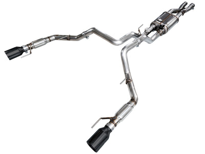 AWE Gen 3 Ford Raptor SwitchPath Exhaust - Diamond Black Tips