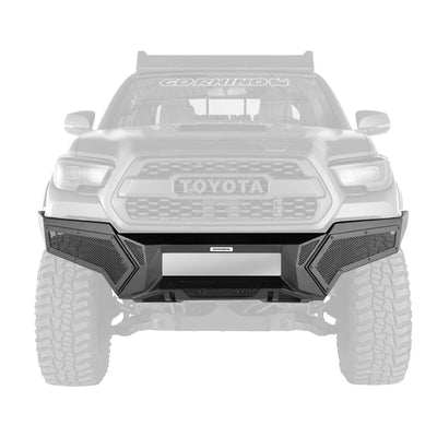 Go Rhino 24-26 Toyota Tacoma (4dr) Element Front Bumper w/ Fixed Light Bar Mount - Tex. Blk