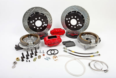 Baer Brakes Ford 8.8in C-Clip Rear Ends 13in SS4+ Rear SDZ Brake Kit - Monster Green