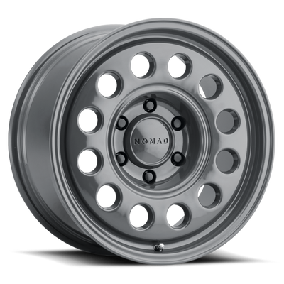 Nomad N501UG Convoy 15x7in / 5x139.7 BP / -10mm Offset / 107.95mm Bore - Gloss Grey Wheel