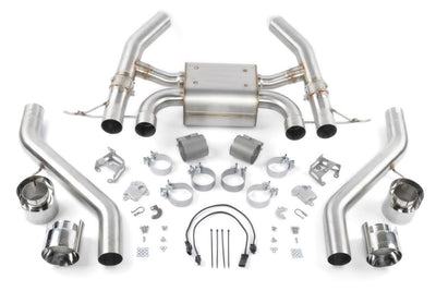 Dinan 23-26 BMW M2 (G87) Valved Axleback Exhaust System - Polished Tips