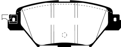 EBC S2 Brake Pad and Rotor Kit