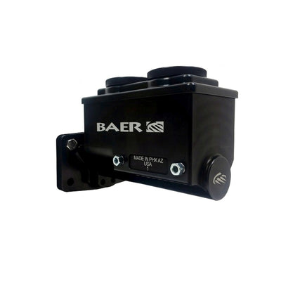 Baer Brakes Mopar 15/16in Bore Remaster 4-Bolt Right Port Master Cylinder Assembly - Black