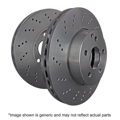 EBC 03-05 Porsche 911 (996) (Cast Iron Rotor only) 3.6 Carrera 4S Premium Rear Rotors