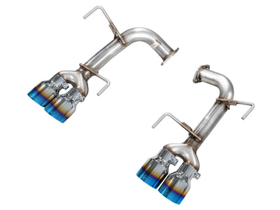 AWE Tuning 22-26 Subaru WRX Track Edition Axle-Back Exhaust - Vapor Blue Tips