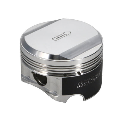 Manley Nissan 2.6L RB26DETT Piston Set - 87.00mm Bore 1.181in CH, 20.00 CC