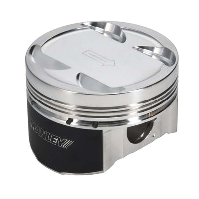 Manley Mitsubishi 2.0L 4B11T Piston Set - 86.00mm Bore 1.155in CH, -3.50 CC