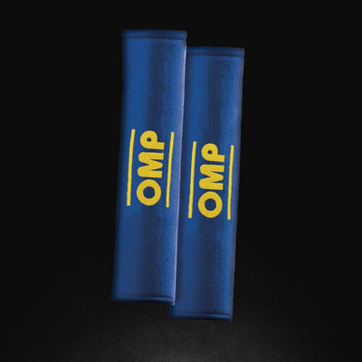 OMP Belt Pads (Pair) - Black Safety Harness Pads 2 in.