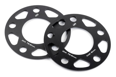 Dinan Wheel Spacer Kit - 72.6mm CB / 5mm Thick (Set of 2)
