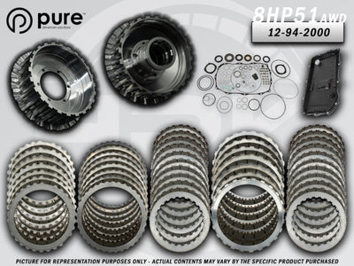 Pure Drivetrain 8HP51 High Performance Transmission Hard Parts Kit - AWD - Stage 2