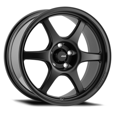 Konig Hexaform 18x8.5 5x112 ET43 Matte Black