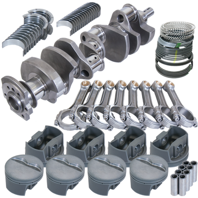 Eagle Chevy LT1350 1Pc 3.750in Crank 5.700in I-Beam Rods -5cc 4.030in Pistons Rotating Assembly