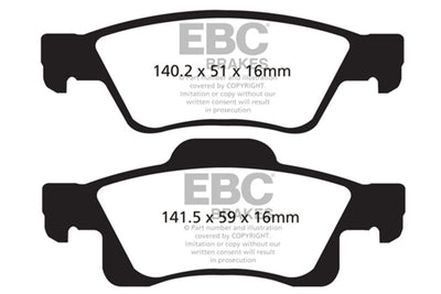 EBC S15 Brake Pad and Rotor Kit