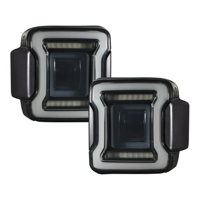 Form Lighting 2018-2023 Jeep Wrangler LED Tail Lights Smoke (Pair)