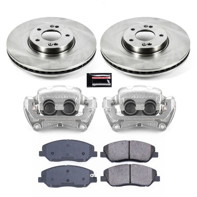 Power Stop 13-16 Hyundai Santa Fe Front Autospecialty Kit w/Cals