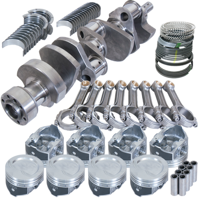 Eagle Chevy LT1350 1Pc 3.750in Crank 5.700in I-Beam Rods -18cc 4.060in Pistons Rotating Assembly