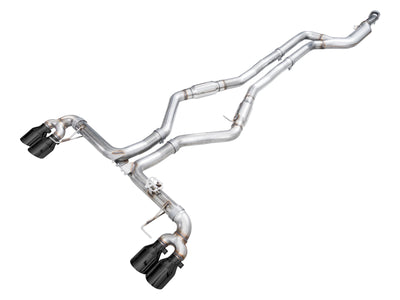 AWE Tuning 22-26 BMW M240i (G42) Track Edition Exhaust - Diamond Black Tips