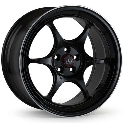 Enkei PF06 16x8 4x100 30mm Offset 67mm Bore - Black Machined