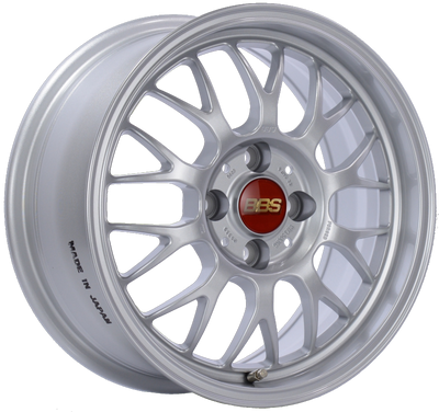BBS RG-F 15x7 4x100 ET33 Sport Silver Wheel -70mm PFS/Clip Required