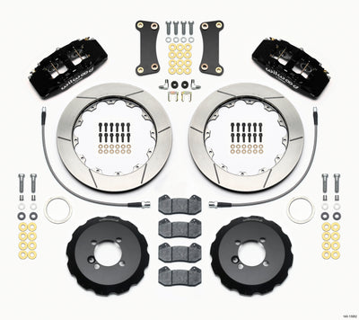 Wilwood Dynapro 6 Front Hat Kit 12.88in 2002-Up Mini Cooper w/ Lines