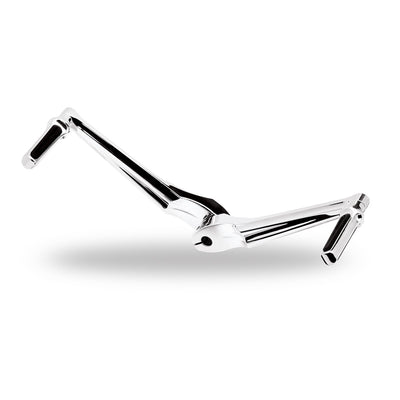 Performance Machine Shift Lever Assembly Floorboard - Chrome