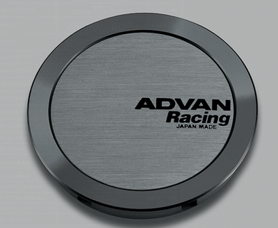 Advan 73mm Full Flat Center Cap - Hyper Black