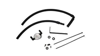 J&L 22-25 Subaru BRZ/GR86 2.4L Passenger Side Oil Separator 3.0 - Clear Anodized
