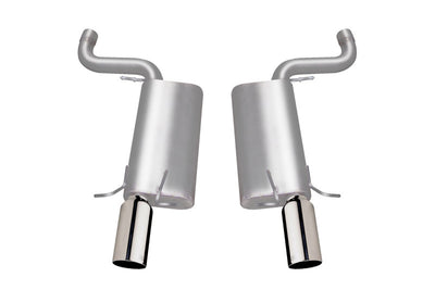 Gibson 06-08 Cadillac STS V 4.4L 2.5in Axle-Back Dual Exhaust - Stainless