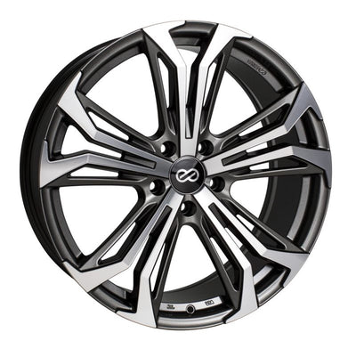 Enkei Vortex 5 Wheel 20x8.5 38mm Offset, 5x114.3mm Bore - Anthracite Machined