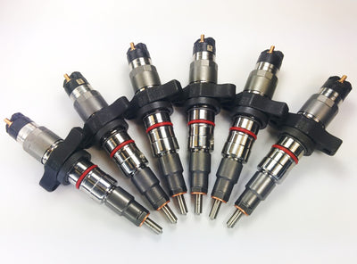 DDP 04.5-07 Dodge Cummins 5.9L Reman Injector Set - 120hp (45% Over)