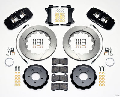 Wilwood AERO6 Front Hat Kit 14.25 2008-2009 Pontiac G8 w/Lines