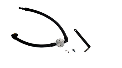 J&L 2021.5-2024 Ford Bronco 2.3L EcoBoost Oil Separator 3.0 Passenger Side - Clear Anodized
