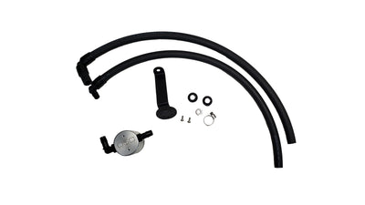 J&L 22-25 Toyota Tundra, 23-25 Sequoia 3.5L Turbo Oil Separator 3.0 Driver Side - Clear Anodized