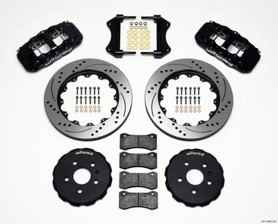 Wilwood AERO6 Front Hat Kit 14.25 Drilled 2010-2015 Camaro