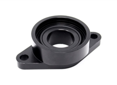 Torque Solution Billet Stk to HKS Blowoff Valve Adapter Blk Mitsubishi Eclipse/Talon/Laser 1G 90-94