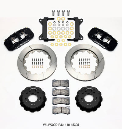 Wilwood AERO6 Front Hat Kit 14.00 63-87 C10 w/ Wilwood Pro Spindles