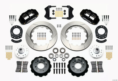 Wilwood Narrow Superlite 6R Front Hub Kit 14.00in 1965-1969 Mustang Drum Spindle