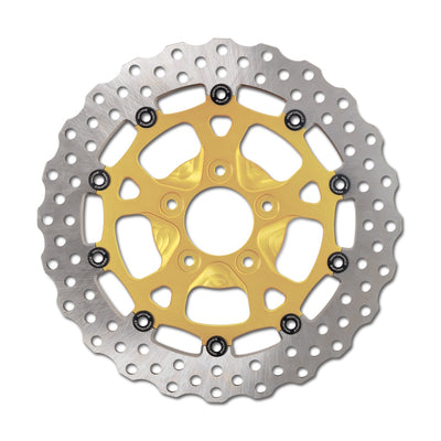 Performance Machine 11.8 X .20 Dominator Front - Gold Ano