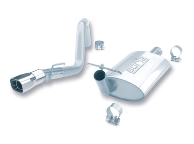 Borla 91-95 Jeep Wrangler YJ 4.0L 6cyl 4WD 2Dr SS Single Right Rear Exit Cat-Back Exhaust