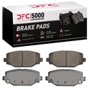 DFC 12-20 Chrysler Town & Country Rear 5000 Advanced Ceramic Brake Pads